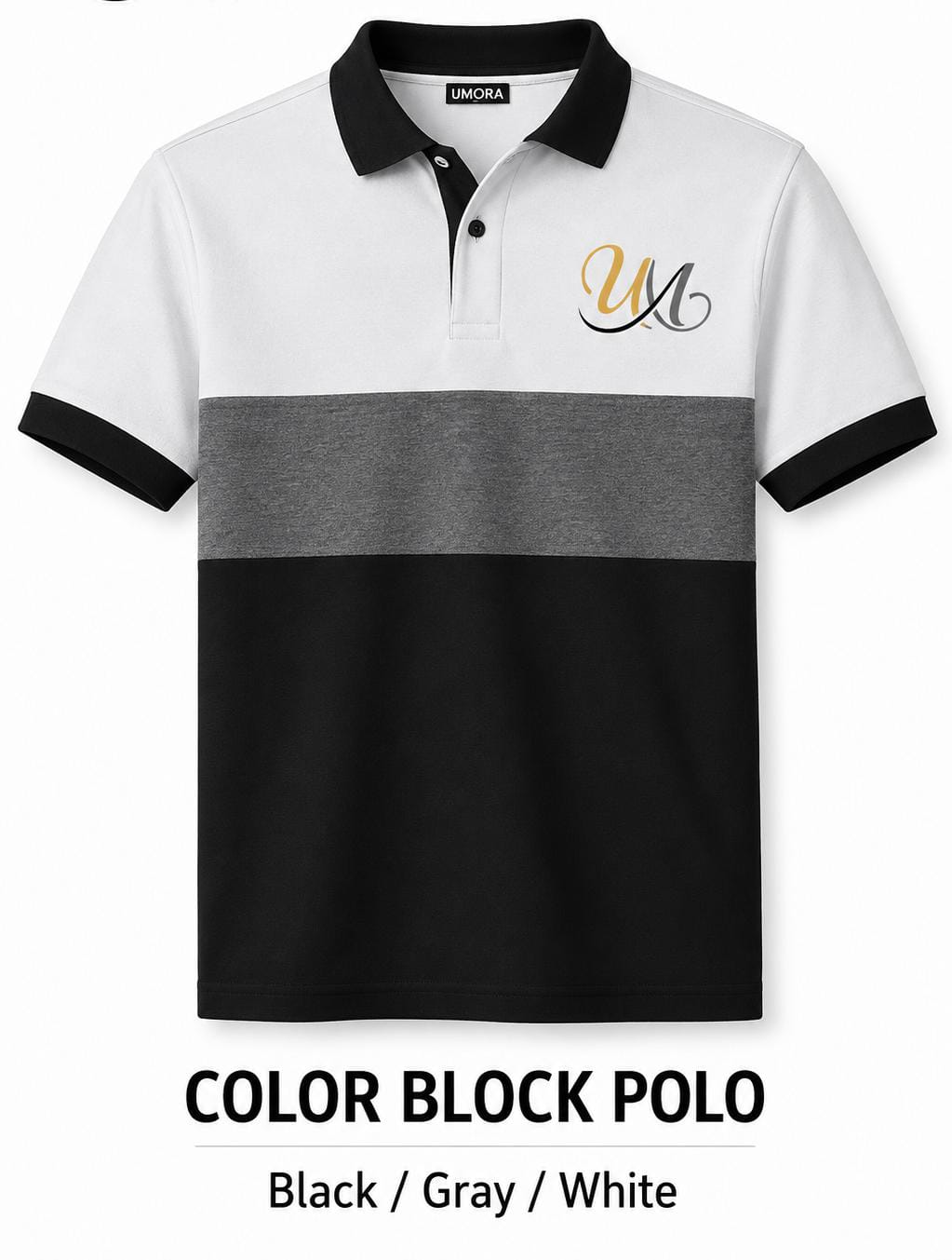 Color Block Polo