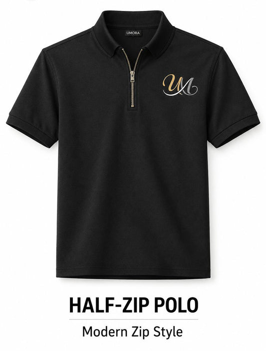 Half Zip Polo
